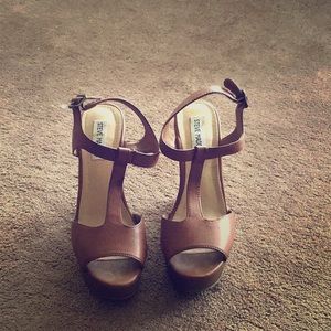 Gently worn Wedge Heeled Sandals